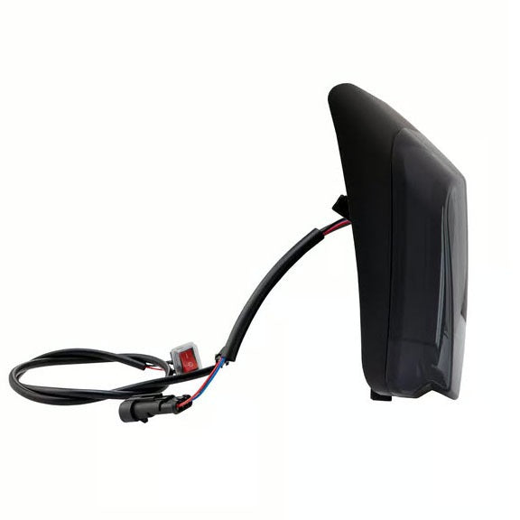 SMOKED G3 LED TAILLIGHT ASSEMBLY W/MATTE BLACK BEZEL 2015-2022 VESPA GTS SUPER SPORT 300 HPE