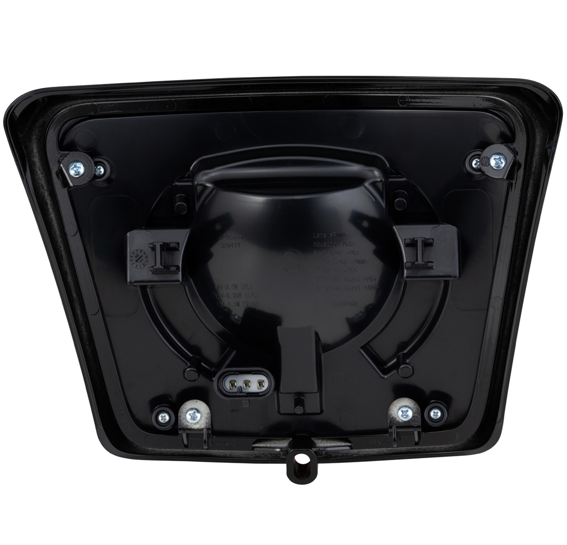 LED TAIL LIGHT ASSEMBLY "NOTTE" WITH BLACK BEZEL - VESPA GTS/GTV HPE 2020-2022