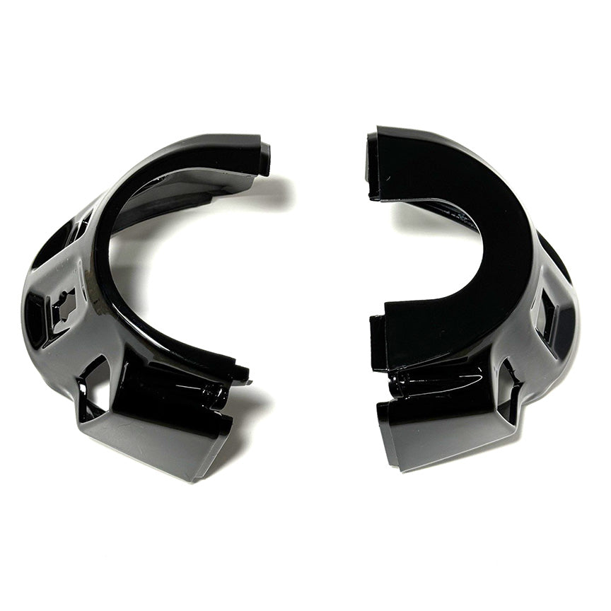 *Glossy Black*  Pair of Handle Bar Switch Covers Vespa GTS 300 SUPER SUPER SPORT TECH HPE2 2023-CURRENT