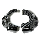 *CARBON FIBER LOOK*  Pair of Handle Bar Switch Covers Vespa GTS 300 SUPER SUPER SPORT TECH HPE2 2023-CURRENT