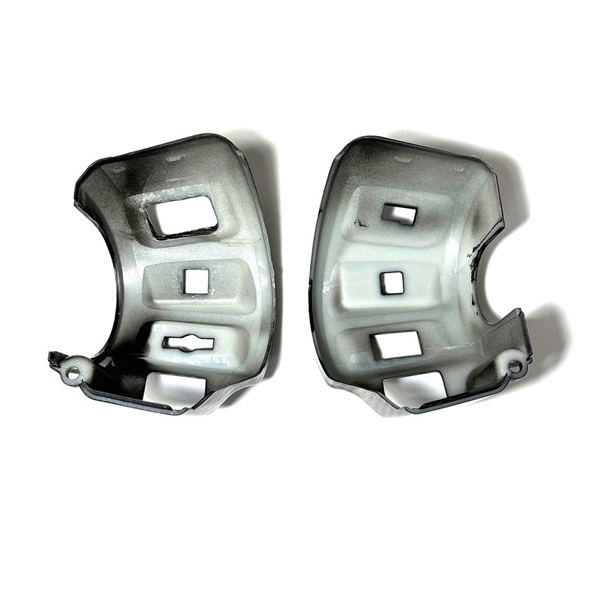 *CARBON FIBER LOOK*  Pair of Handle Bar Switch Covers Vespa GTS 300 SUPER SUPER SPORT TECH HPE2 2023-CURRENT