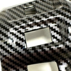 *CARBON FIBER LOOK*  Pair of Handle Bar Switch Covers Vespa GTS 300 SUPER SUPER SPORT TECH HPE2 2023-CURRENT