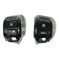 *CARBON FIBER LOOK*  Pair of Handle Bar Switch Covers Vespa GTS 300 SUPER SUPER SPORT TECH HPE2 2023-CURRENT