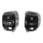 *CARBON FIBER LOOK*  Pair of Handle Bar Switch Covers Vespa GTS 300 SUPER SUPER SPORT TECH HPE2 2023-CURRENT