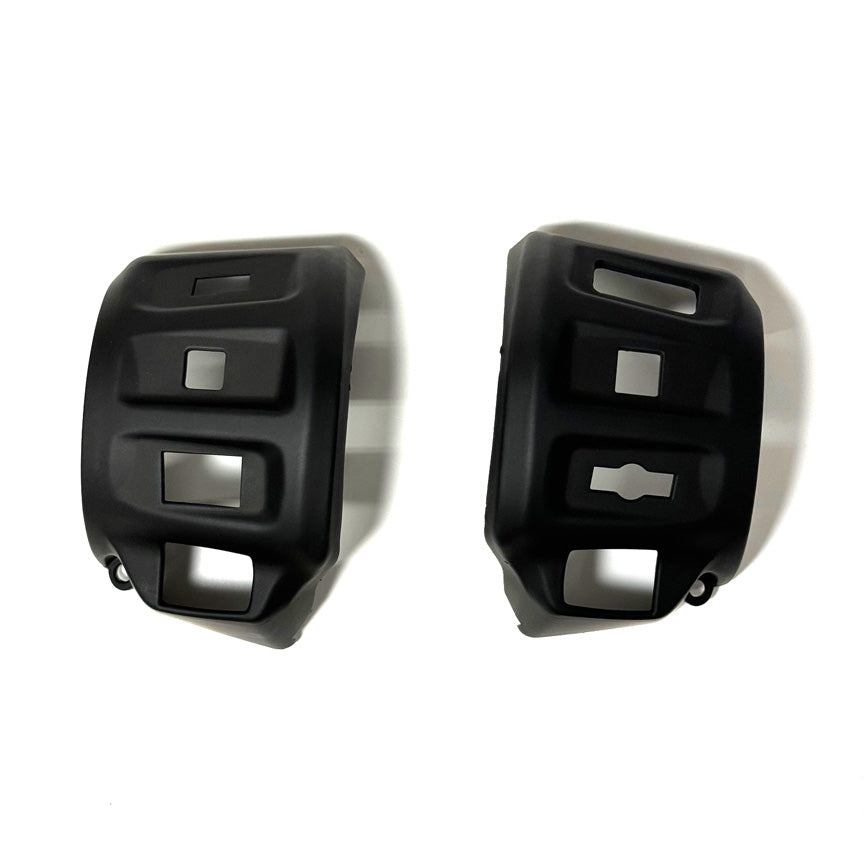 *Matte Black*  Pair of Handle Bar Switch Covers Vespa GTS 300 SUPER SUPER SPORT TECH HPE2 2023-CURRENT