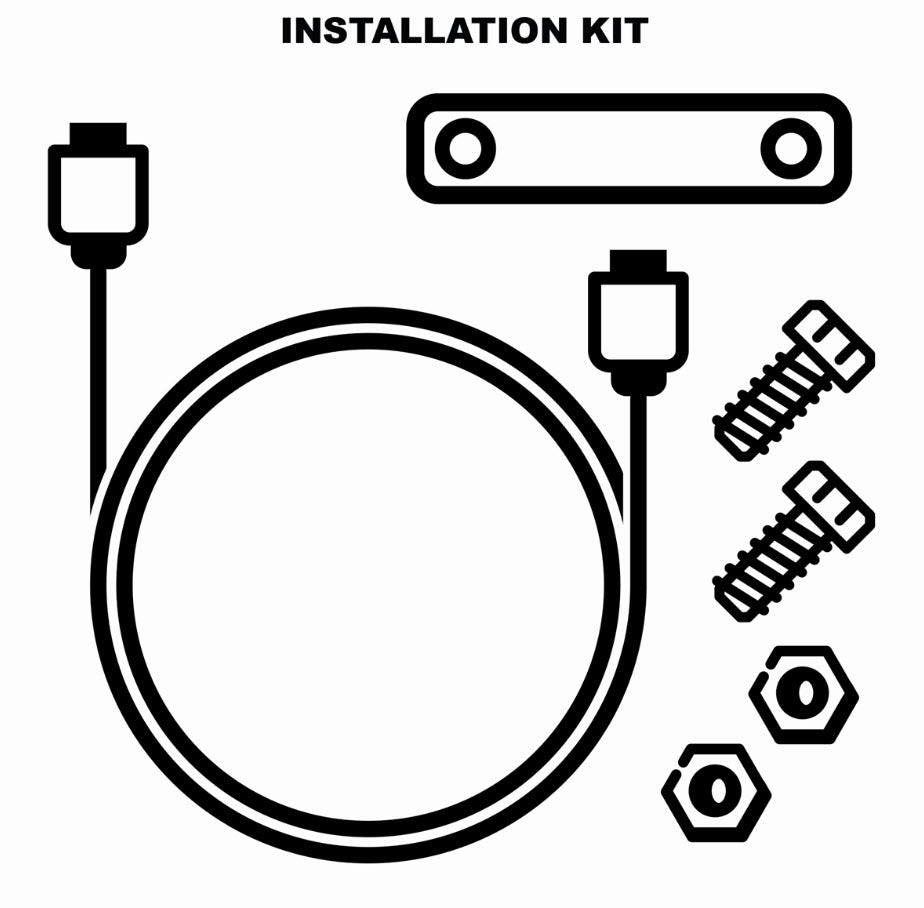 INSTALL KIT FOR HEATING SYSTEM ECU 1D004429 GTS 300 HPE2 2023 SUPER SPORT AND SUPER TECH (1D004443) **CLOSEOUT**