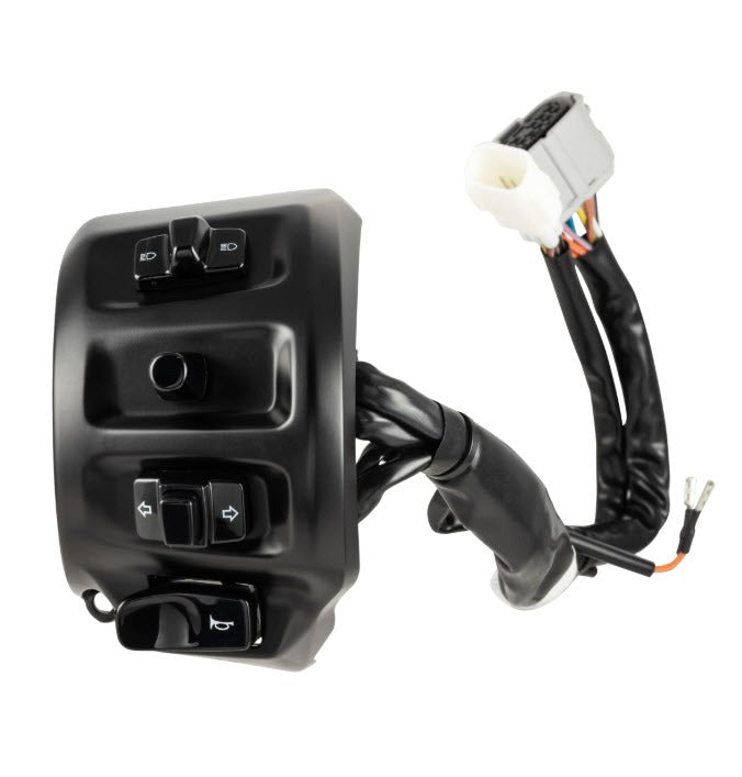 *MATTE BLACK* LEFT SIDE SWITCH TOGGLE VESPA GTS 310 HPE2 SUPER SPORT