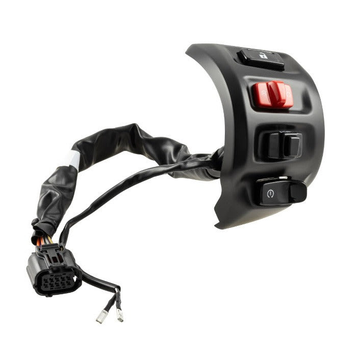 *MATTE BLACK* RIGHT SIDE KILL SWITCH STARTER VESPA GTS 300 HPE2 SUPER SPORT
