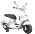 Vespa TOY Ride On GTS 300 Kid's Scooter in White (Officially Licensed by Piaggio)  **CLOSEOUT**