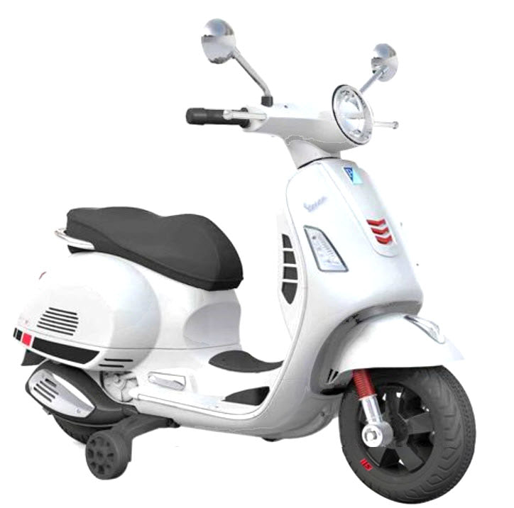 Vespa TOY Ride On GTS 300 Kid's Scooter in White (Officially Licensed by Piaggio)  **CLOSEOUT**
