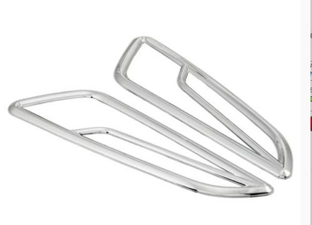 CHROME GRILL INDICATOR SIP RIGHT AND LEFT, FRONT FOR VESPA PRIMAV..ERA/SPRINT 50-150CCM 2T/4TAC PLASTIC SELF ADHESIVE **CLOSEOUT**