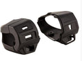 *MATTE BLACK* EURO STYLE SWITCH COVER VESPA PRIMAVERA SPRINT PAIR SET