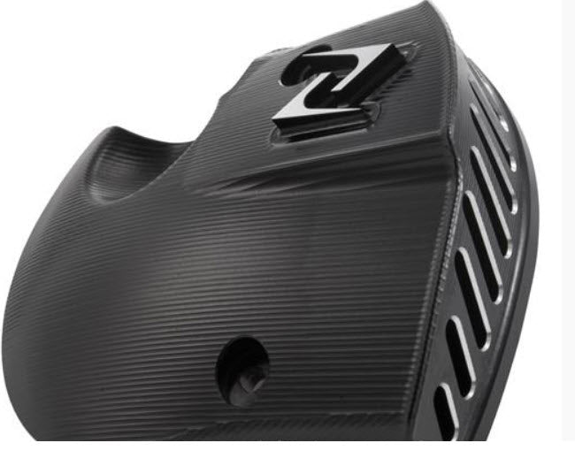 AIR SCOOP ON BELT COVER ALUMINIUM BLACK ZELIONI
