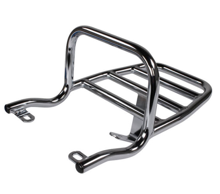 BUDDY KICK 125 CHROME REAR RACK