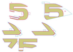 VESPA 75TH ANNIVERSARY GTS HPE STICKER DECAL KIT