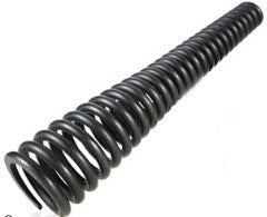 REAR SHOCK SPRING 51' & EARLIER *REFURBISHED & POWDERCOATED BLACK*