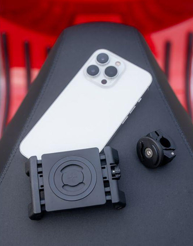 SP CONNECT UNIVERSAL CLAMP SPC+ MOTO SCOOTER BUNDLE (INCLUDEDS MIRROR CLAMP AND PHONE CLAMP)