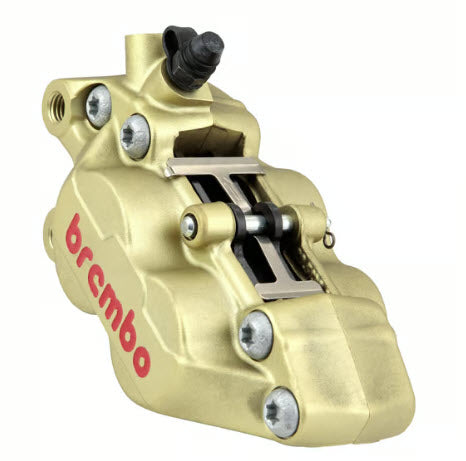 Brembo Gold Cast Caliper, Left, P4 30/34mm GTS/GTV