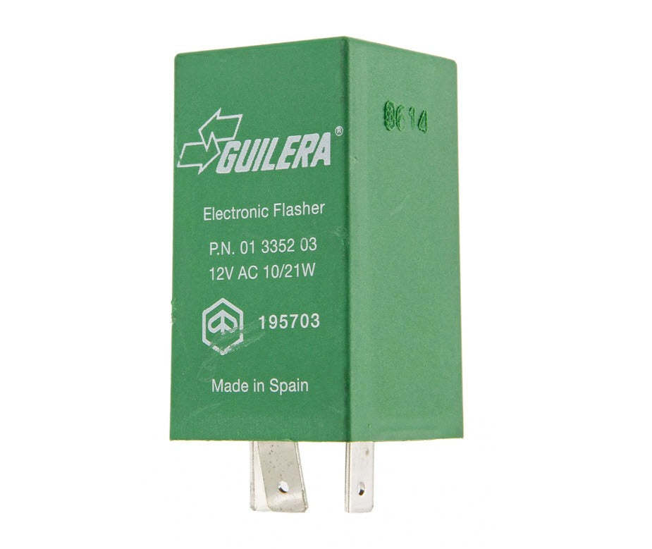 AC TURN SIGNAL FLASHER RELAY EURO 3 POLE *OEM GUILERA* (187990 199490 197283 C-4727542 195703)