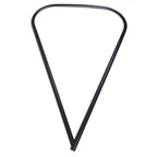 PX-Plastic Leg Shield Trim BLACK