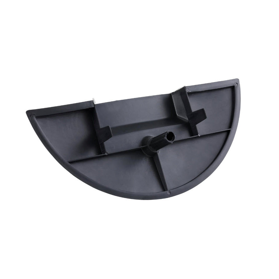 BLACK PLASTIC SPARE TIRE COVER VESPA P/PX/PXE  (BOLT NOT INCLUDED SEE 159873)