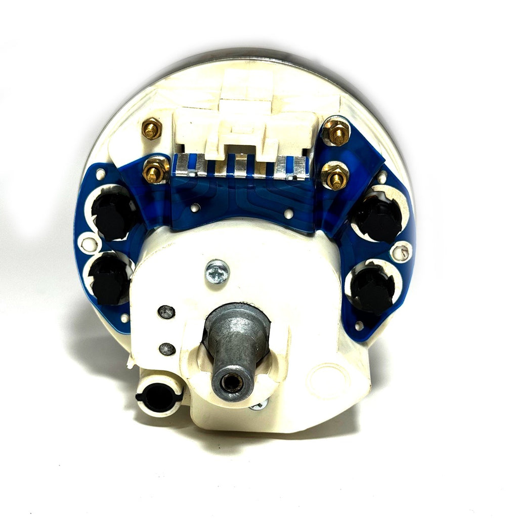 SPEEDOMETER LARGE (100MM) WITH FUEL GAUGE CHROME BEZEL 120KM VESPA PX 1984-1997