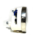 SPEEDOMETER LARGE (100MM) WITH FUEL GAUGE CHROME BEZEL 120KM VESPA PX 1984-1997