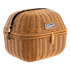 **TAN/LIGHT BROWN** CLASSIC WICKER TOP CASE BASKET WITH INNER BAG 18L