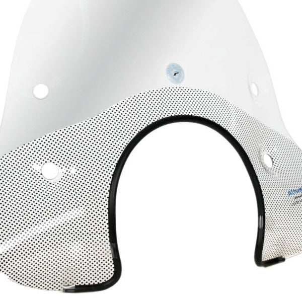 CUPPINI LARGE CLEAR WINDSHIELD VESPA GTS300 HPE2 GTS310 (21"TALL x 30" WIDE)