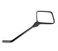 VESPA SQUARE BLACK PLASTIC PIAGGIO MIRROR FOR LEFT OR RIGHT SIDE PX EACH (MIRROR CLAMP NOT INCLUDED)