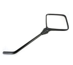 VESPA SQUARE BLACK PLASTIC PIAGGIO MIRROR FOR LEFT OR RIGHT SIDE PX EACH (MIRROR CLAMP NOT INCLUDED)