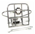 CHROME LUGGAGE CARRIER REAR RACK, CUPPINI VESPA 125 150 GT/GTR/TS/150 GL/SPRINT/V/T4/160 GS MK2 180SS RALLY