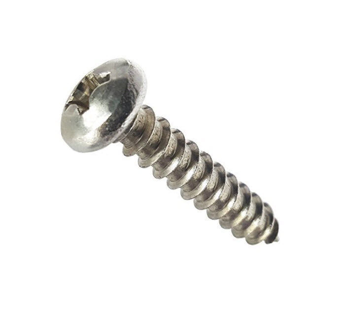 #8 x 3/4" Self Tapping Stainless Steel Screw For Plastic Panels and Body Work (M4.2X19MM)