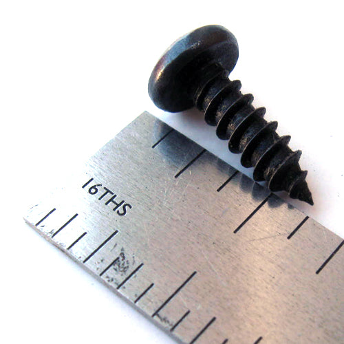 #8x1/2 Black Coarse Thread Screw for Plastic Panels