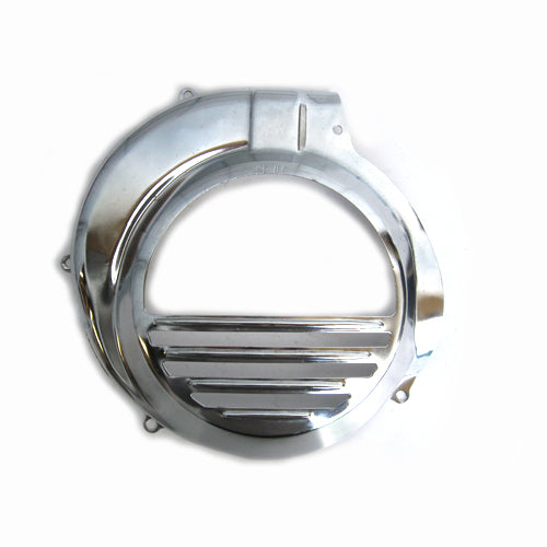 Chrome Flywheel Fan Cover Electric Start Models PX125 PX150 PX200 Stella (2856075 436543 C3709143C C4727195)