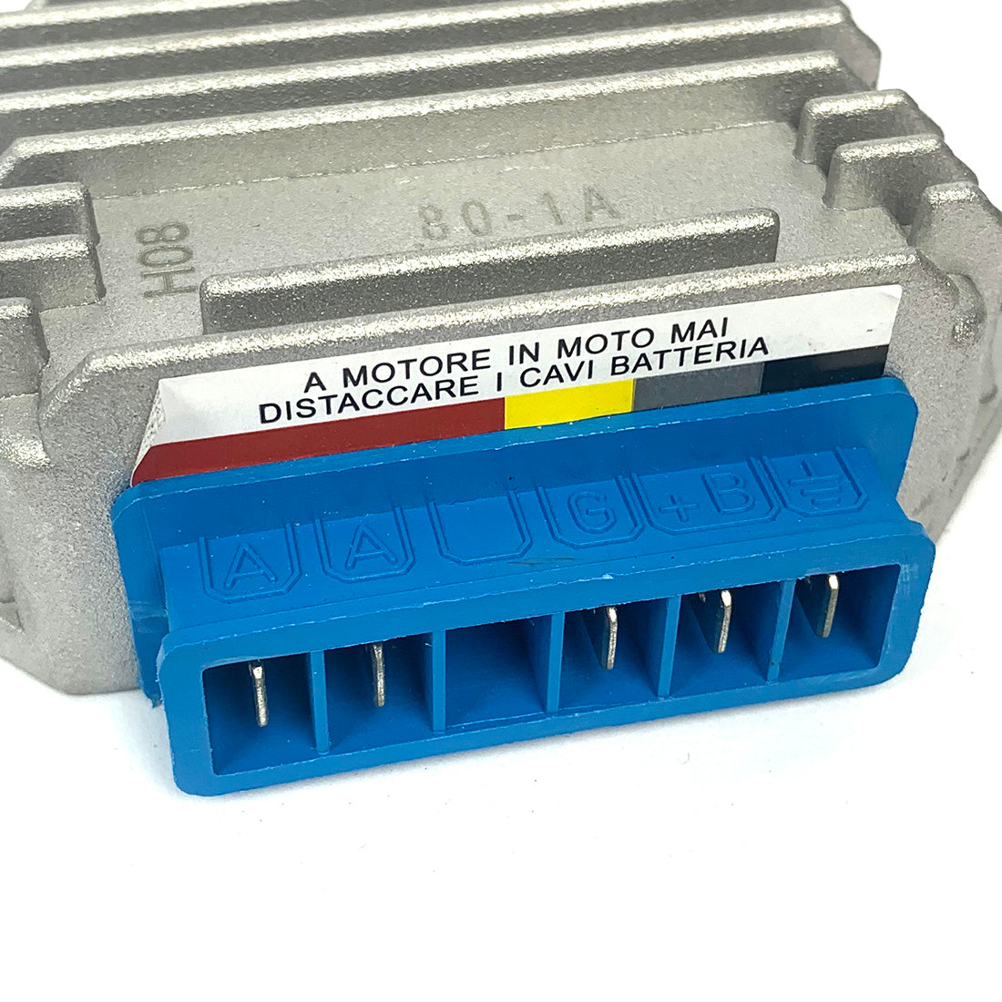 VOLTAGE REGULATOR/RECTIFIER 12VOLT 5 POLE LATER SINGLE YELLOW WIRE - VNX/VSX/STELLA/PX MOST BIKES WITH A BATTERY (185824 82587R 58096R)