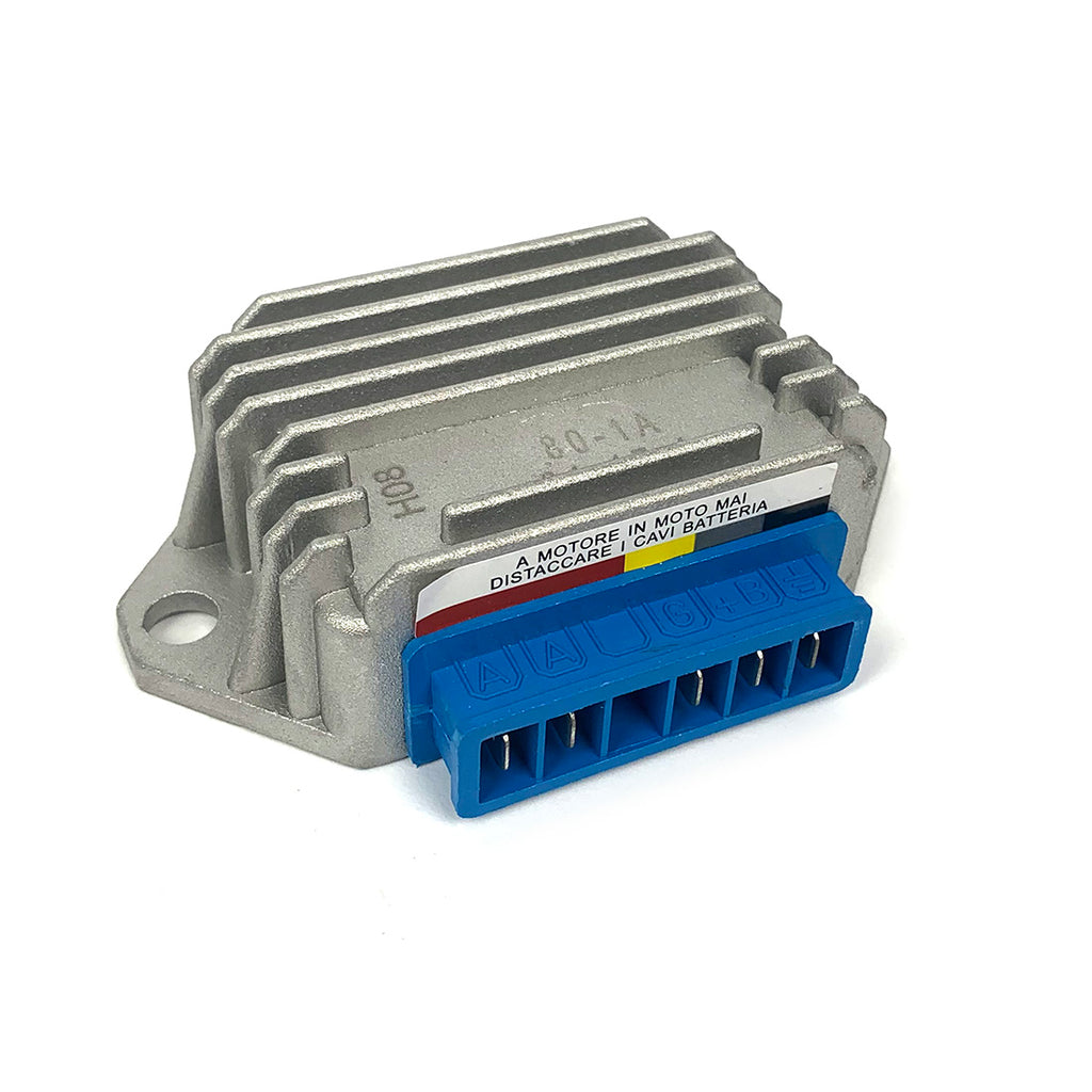 VOLTAGE REGULATOR/RECTIFIER 12VOLT 5 POLE LATER SINGLE YELLOW WIRE - VNX/VSX/STELLA/PX MOST BIKES WITH A BATTERY (185824 82587R 58096R)