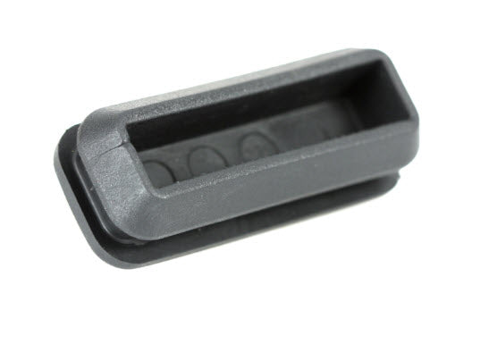 RUBBER PLUG UNDER FRAME RECTANGULAR SHAPE FACING TOWARDS FRONT WHEEL ET/LX/S/GT/GTS