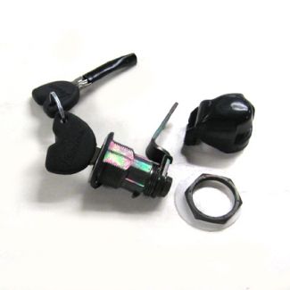 OEM TOP CASE LOCK SET KIT WITH "VESPA" KEY ET/SPRINT/PRIMA/LT/GTS (602884M 606687M)