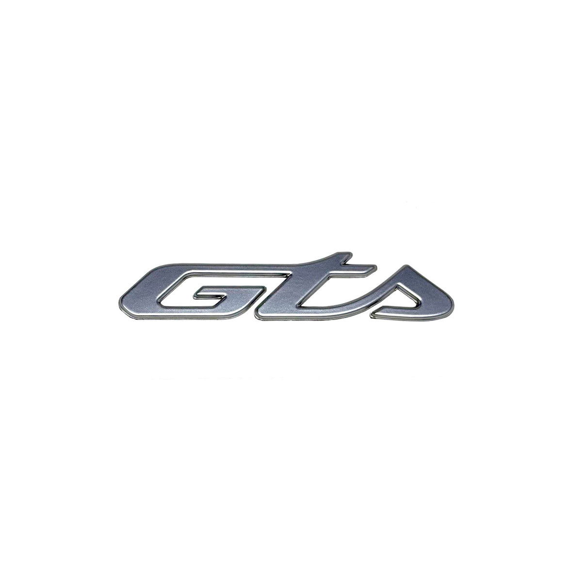 **GTS** SILVER 80TH BADGE/EMBLEM COWL VESPA 80TH GTS310