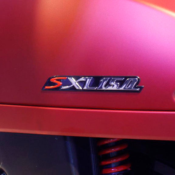 "SXL150" STICKER BADGE FOR VESPA SXL