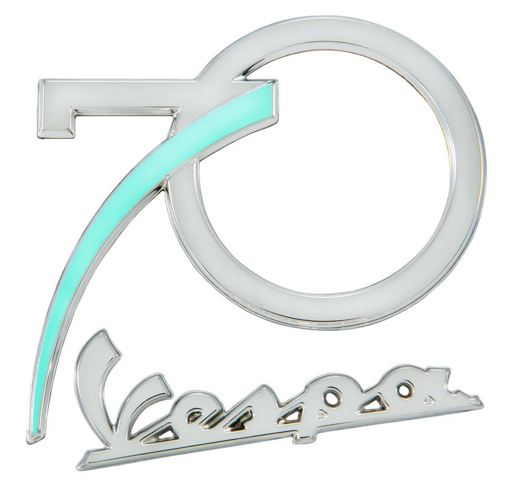 "70th" ANNIVERSARY BADGE/EMBLEM (GLOVEBOX DOOR)