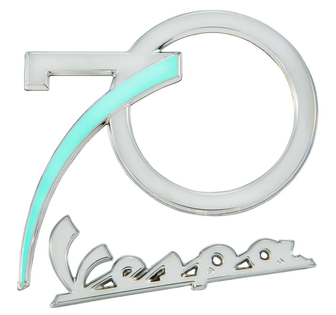 "70th" ANNIVERSARY BADGE/EMBLEM (GLOVEBOX DOOR)