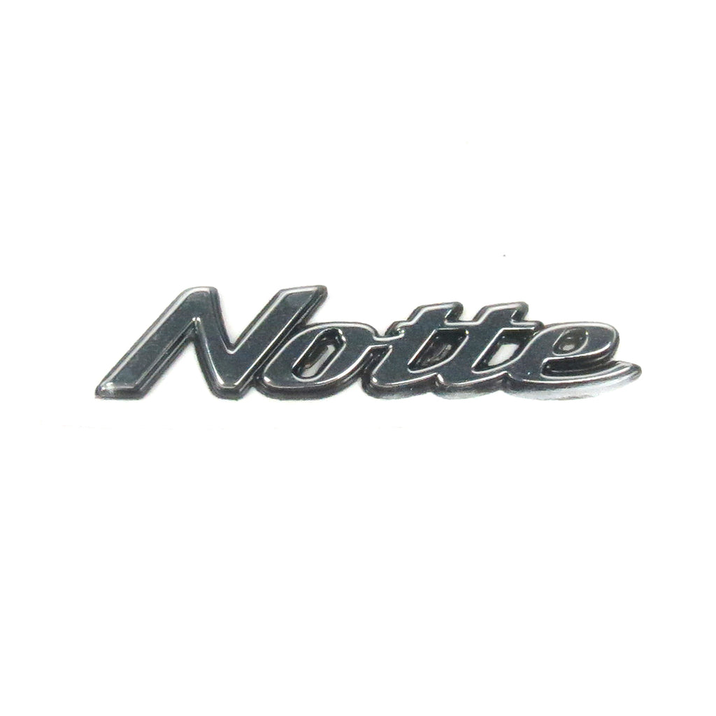 "Notte" Glove Box Emblem Badge Vespa GTS