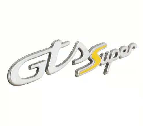 "GTS SUPER" YELLOW "S" BADGE GTS HPE 2019-2022 SUPERTECH 2022-2025