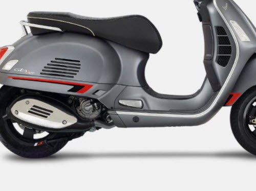 DECAL STRIP STICKER KIT (4 PIECE) VESPA GTS 300 SUPER SPORT HPE