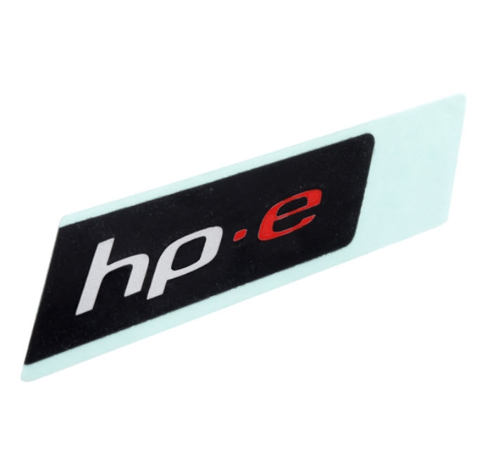 "HP-E" STICKER/DECAL FOR BELT COVER GTS HPE HPE2 300 2020-CURRENT