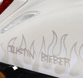STICKER "FLAMES" DECAL KIT JUSTIN BIEBER SPRINT