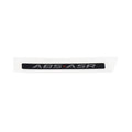 "ABS - ASR" DECAL/STICKER/EMBLEM GTS GTV HPE2 GTS310
