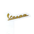 *GOLD* VESPA 4" BADGE EMBLEM OFFICINA 8 PRIMAVERA GTV310